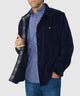 Westport Lifestyle Yellowstone Knit Corded Shirt Jacket - Navy