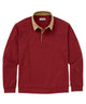 Westport Lifestyle Long Sleeve Bellamy Corduroy Collar Rugby Shirt - Burgundy