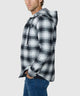 Westport Lifestyle Firepit Hooded Shirt Jacket - Black