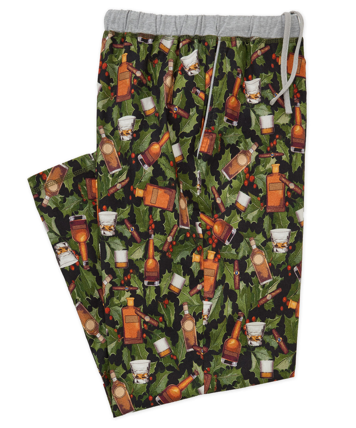 Westport Lifestyle Flannel Holiday Novelty Lounge Pant - Multi, Men's Big & Tall