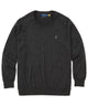 Polo Ralph Lauren Long Sleeve Merino Crew Neck Sweater - Dark Grey Heather