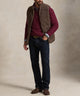 Polo Ralph Lauren Long Sleeve Textured Cotton Half-Zip Sweater - Merlot Wine Heather