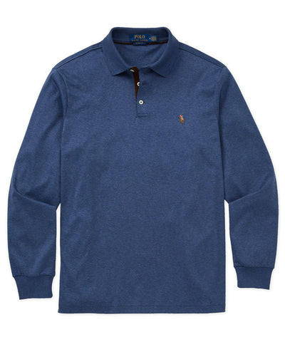 Polo Ralph Lauren Long Sleeve Soft Touch Cotton Polo, Men's Big & Tall