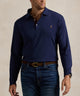 Polo Ralph Lauren Long Sleeve Soft Touch Cotton Polo - Navy