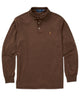 Polo Ralph Lauren Long Sleeve Soft Touch Cotton Polo - Nutmeg