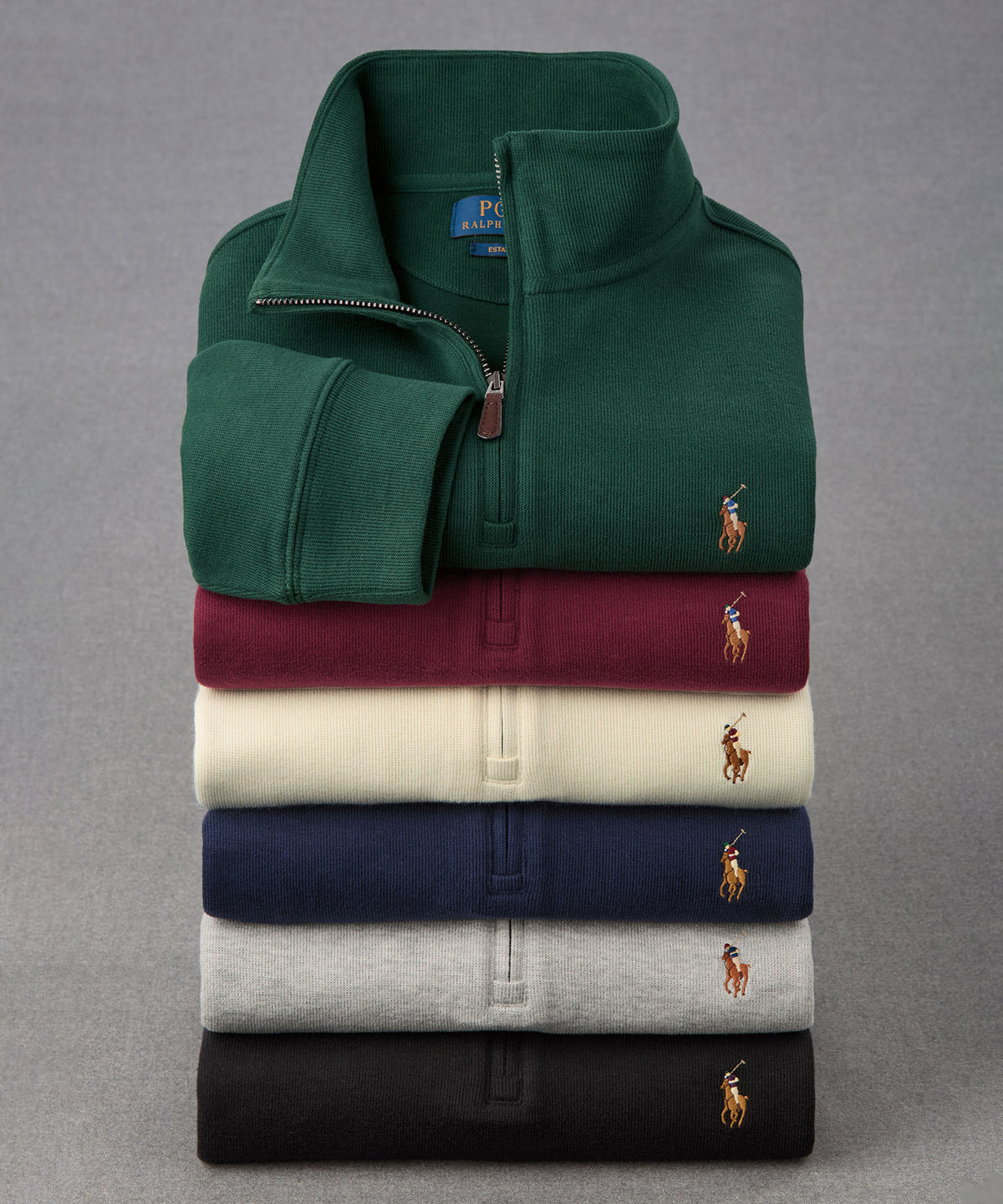 Polo Ralph Lauren Estate Rib Half-Zip Pullover, Men's Big & Tall