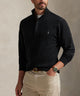 Polo Ralph Lauren Long Sleeve Luxury Half-Zip Pullover - Black