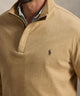 Polo Ralph Lauren Long Sleeve Luxury Half-Zip Pullover - Camel