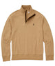 Polo Ralph Lauren Long Sleeve Luxury Half-Zip Pullover - Camel