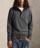 Polo Ralph Lauren Long Sleeve Luxury Half-Zip Pullover - Dark Grey