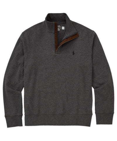 Polo Ralph Lauren Long Sleeve Luxury Half-Zip Pullover, Men's Big & Tall
