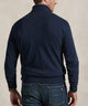 Polo Ralph Lauren Long Sleeve Luxury Half-Zip Pullover - Navy