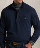 Polo Ralph Lauren Long Sleeve Luxury Half-Zip Pullover - Navy