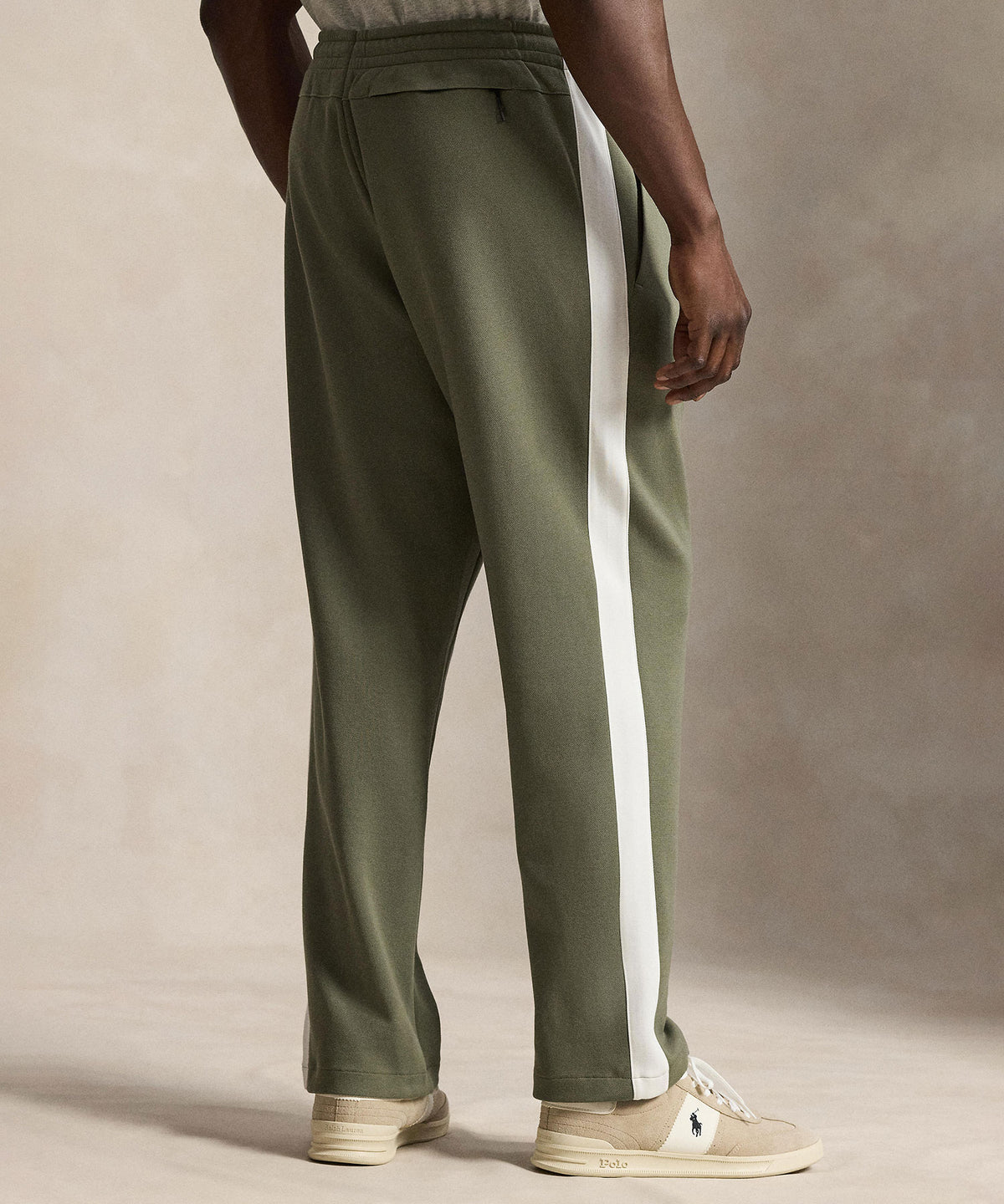 Polo Ralph Lauren Mesh Double-Knit Track Pant - Company Olive, Men's Big & Tall