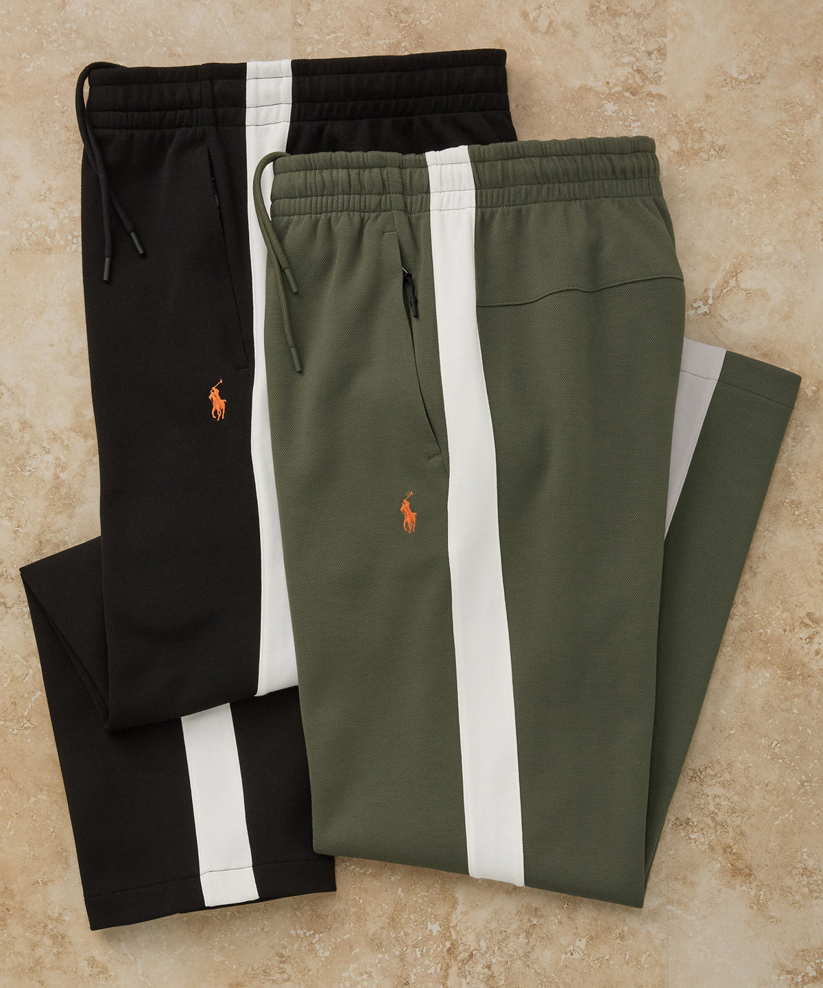 Polo Ralph Lauren Mesh Double-Knit Track Pant, Men's Big & Tall