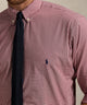 Polo Ralph Lauren Long Sleeve Poplin Shirt - Wine/White