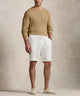 Polo Ralph Lauren Cotton Cable Crew Neck Sweater - Camel Melange