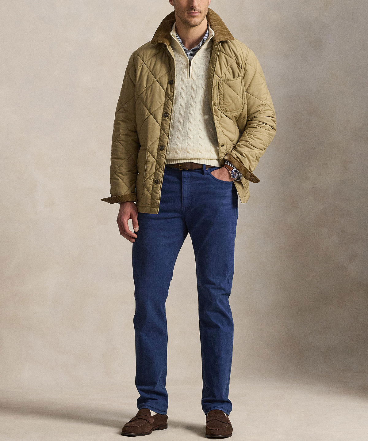 Polo Ralph Lauren Stretch Denim - Light Navy, Men's Big & Tall