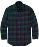 Polo Ralph Lauren Long Sleeve Brushed Twill Sport Shirt - Green/Blue Multi