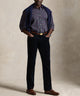 Polo Ralph Lauren Long Sleeve Brushed Twill Sport Shirt - Moss/Agate/Purple