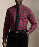 Polo Ralph Lauren Long Sleeve Brushed Twill Sport Shirt - Red/Royal Multi