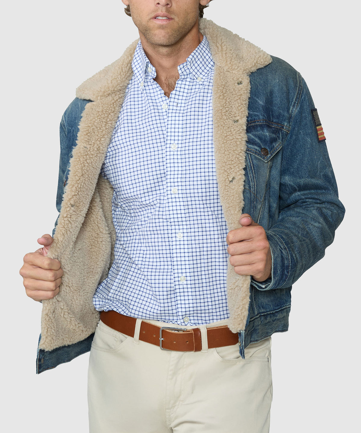 Polo Ralph Lauren Denim Trucker Jacket, Men's Big & Tall