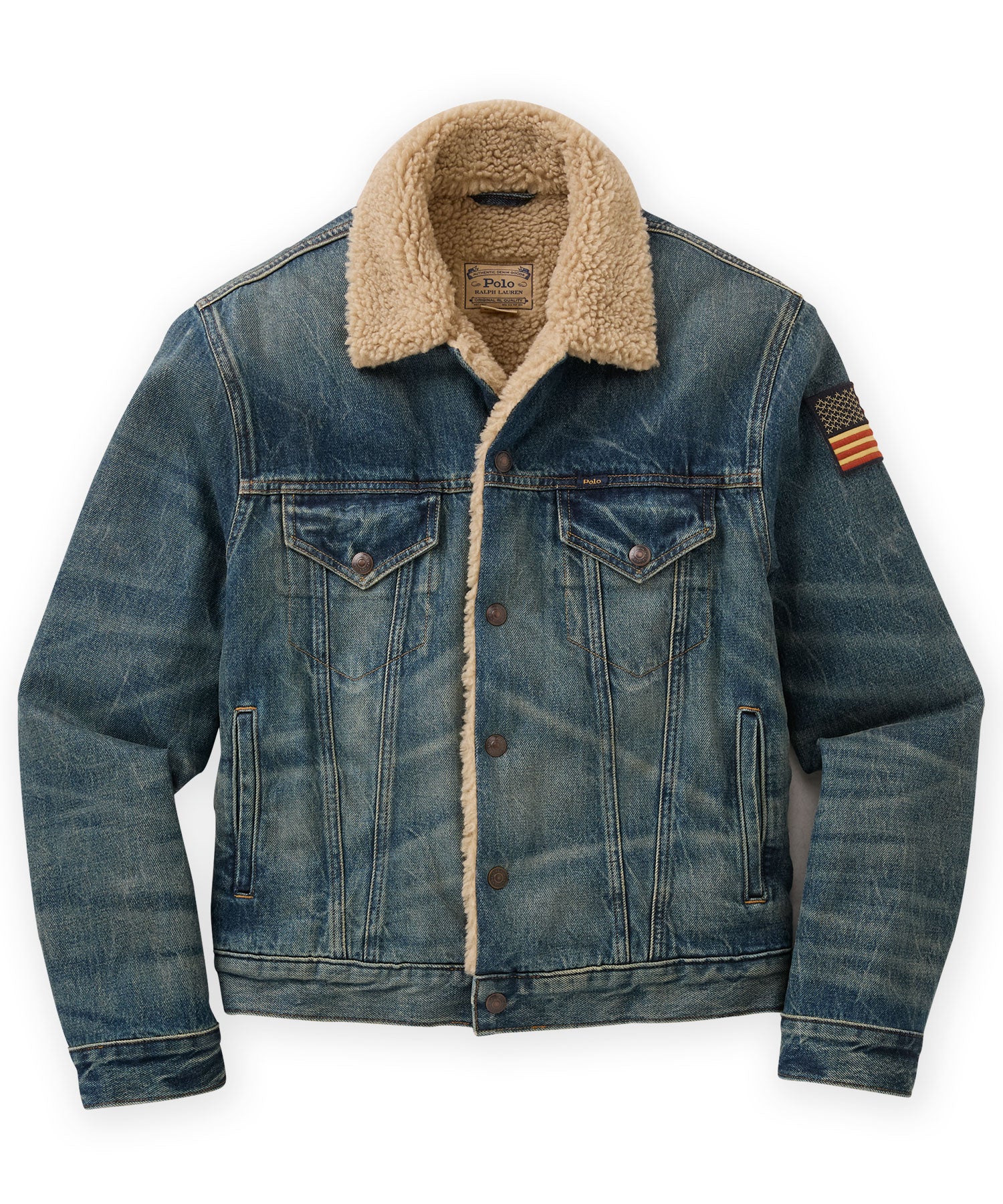Polo Ralph Lauren Big & Tall Denim Trucker Jacket | Westport Big