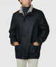 Westport Black Luxury Shearling Coat