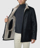 Westport Black Luxury Shearling Coat