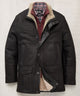 Westport Black Luxury Shearling Coat