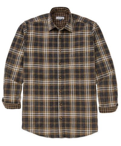 Westport Lifestyle Long Sleeve Spread Collar Multi Plaid Sport Shirt, Men's Big & Tall