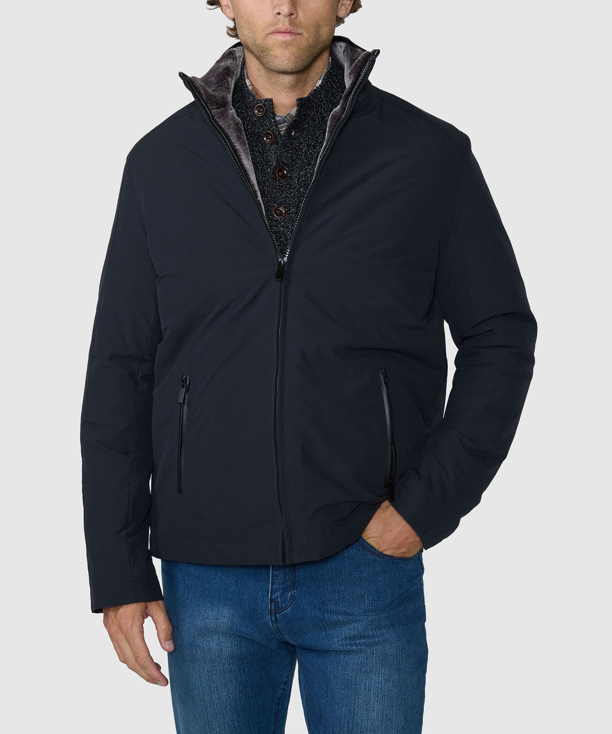 Westport Black Boss Jacket, Men's Big & Tall