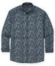 Westport Black Patch Print Sport Shirt - Eucalyptus