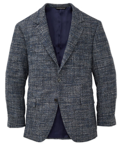 Coppley Two-Button Side Vent Plaid Wool Blend Sport Coat, Men's Big & Tall