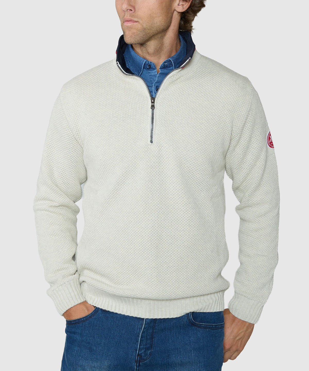 Holebrook Sweden Windproof Quarter-Zip Pullover, Men's Big & Tall