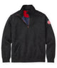 Holebrook Sweden Gregor Wool Quarter-Zip Sweater - Anthracite Melange