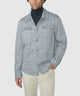 Westport Black Chelsea Pic Stitch Overshirt - Grey