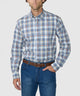 Westport Black Long Sleeve Button-Down Collar Cotton Wool Sport Shirt