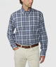 Westport Black Long Sleeve Button-Down Collar Cotton Wool Sport Shirt