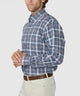 Westport Black Long Sleeve Button-Down Collar Cotton Wool Sport Shirt