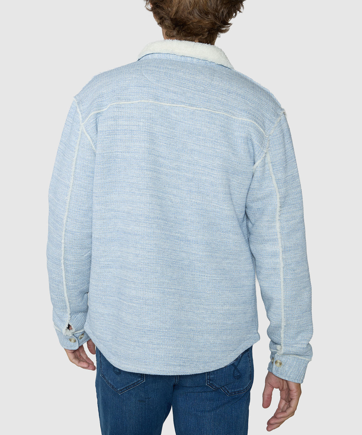 Westport Black Outpost Fleece Shirt Jacket, Men's Big & Tall