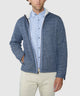 Westport Black Blue Ridge Fleece Jacket - Indigo