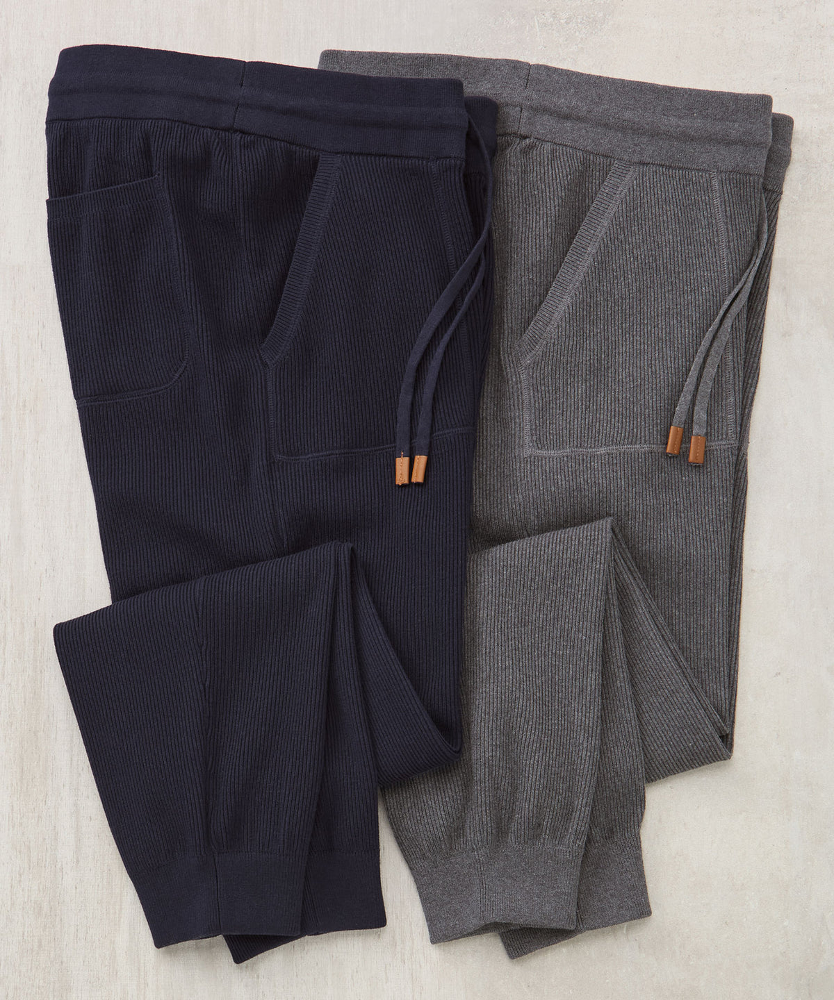 Westport Black SoHo Cotton Cashmere Pants, Men's Big & Tall
