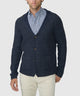 Westport Black Tribeca Popcorn Stitch Blazer - Navy