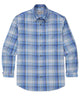 Westport Lifestyle Long Sleeve Button-Down Collar Sport Shirt - Blue Multi