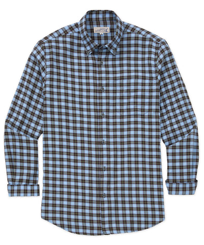 Westport Lifestyle Long Sleeve Button-Down Collar Sport Shirt, Men's Big & Tall