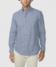 Westport Lifestyle Long Sleeve Button-Down Collar Sport Shirt - Navy