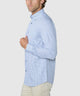 Westport Lifestyle Long Sleeve Button-Down Collar Sport Shirt - Blue