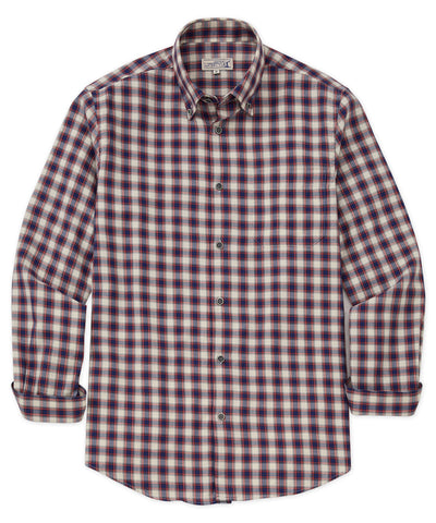 Westport Lifestyle Long Sleeve Button-Down Collar Sport Shirt, Men's Big & Tall