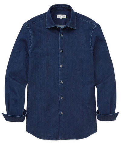 Westport Lifestyle Long Sleeve Button-Down Collar Sport Shirt, Men's Big & Tall